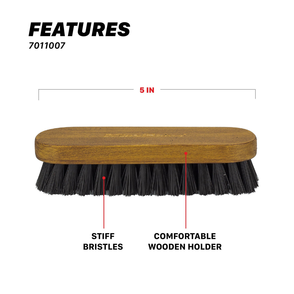 Compact Leather Cleaning Brush