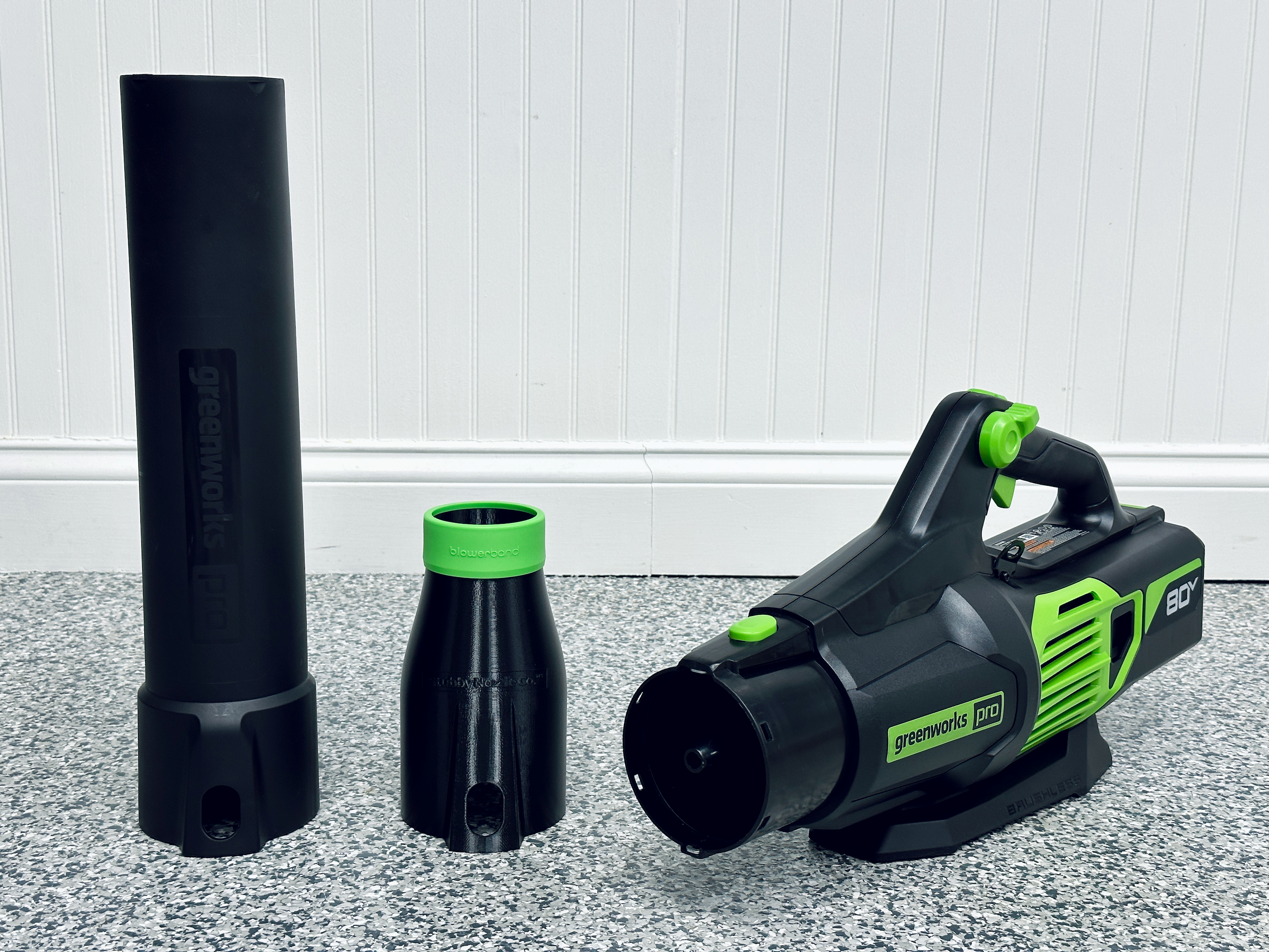 STUBBY® Car Drying Nozzle for Greenworks 760, 730, 700, 610, 585, 550, 515, & 500 CFM Leaf Blowers