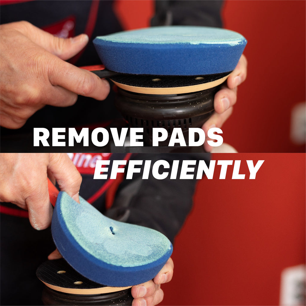 Foam Pad Cleaning Brush and Pad Removal Tool