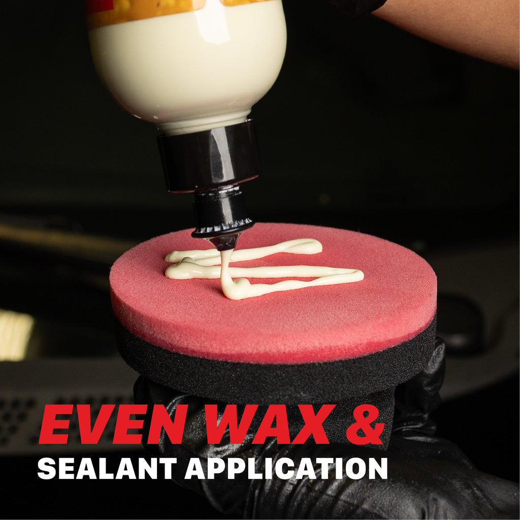 Hex Grip Car Wax Foam Applicator
