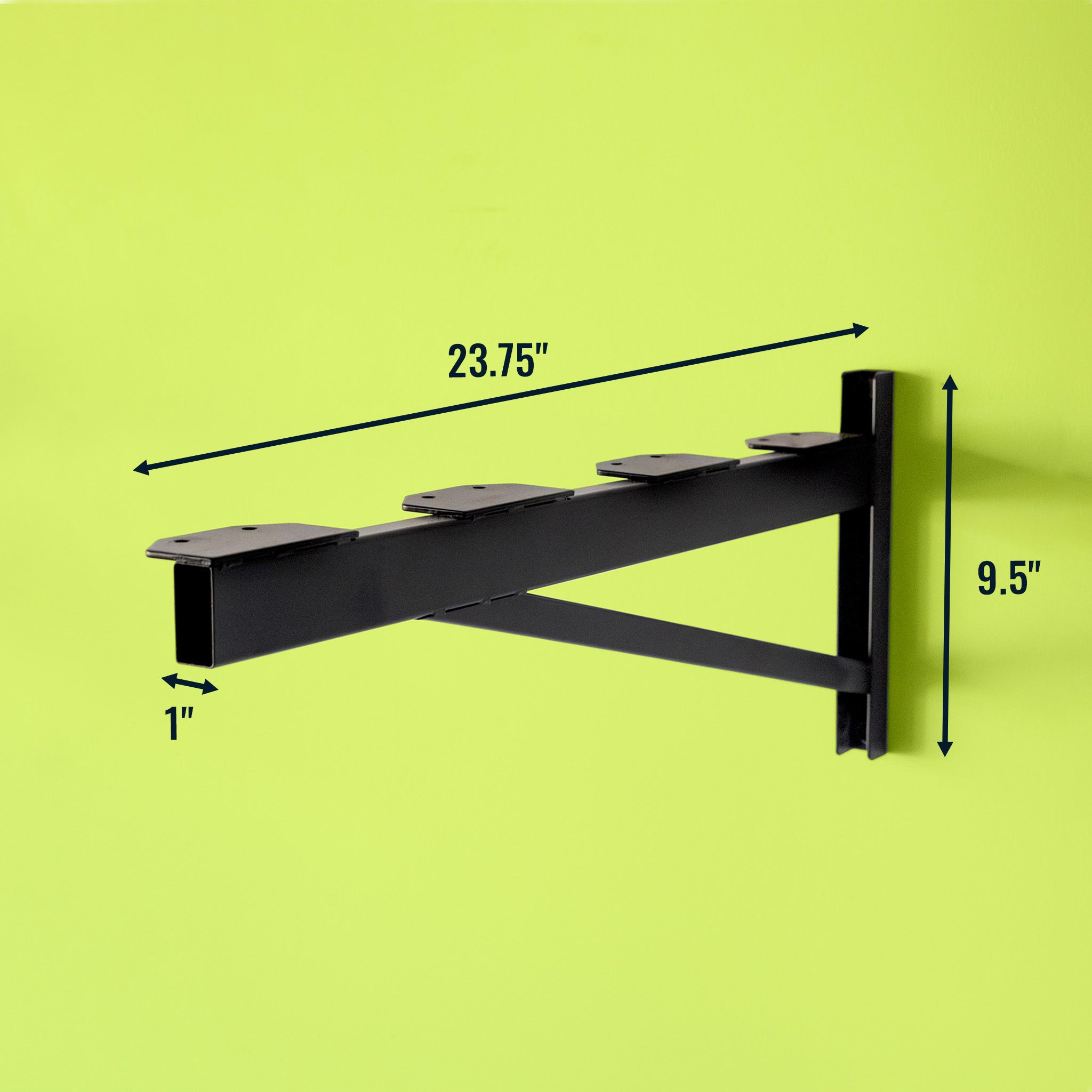 2' x 8' DIY Wall Shelf Brackets | Heavy Duty Garage Wall Shelf