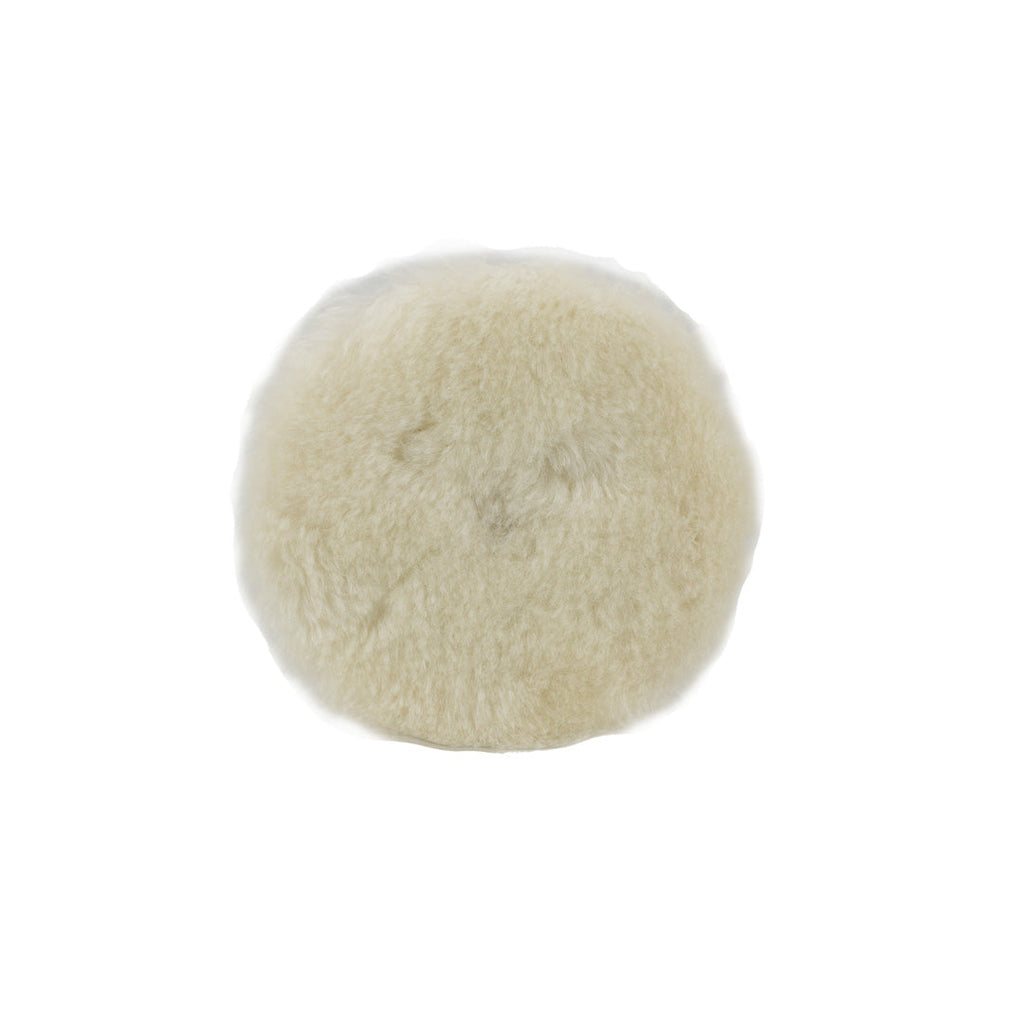 Wool Cutting Pads Rubber Backed - 3in, 5in, 6in