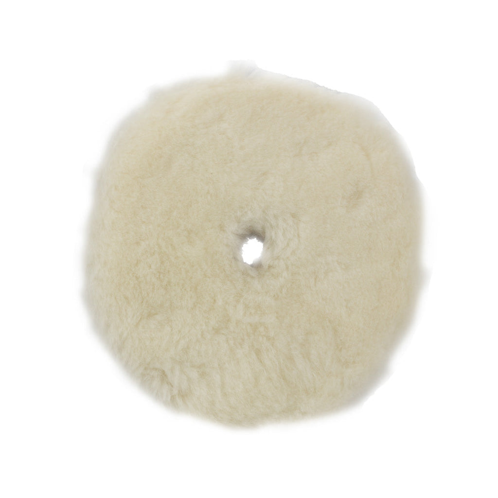 Wool Cutting Pads Rubber Backed - 3in, 5in, 6in