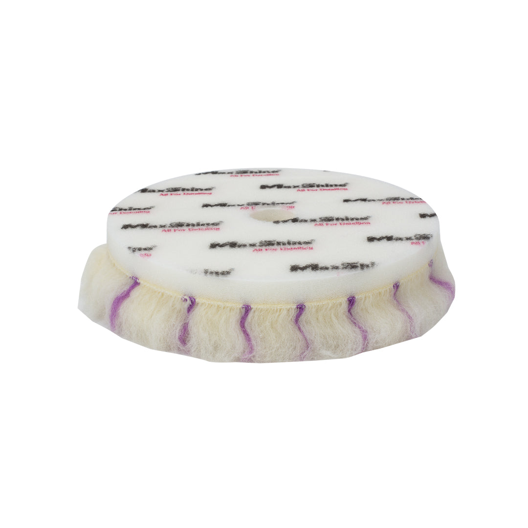 Premium Wool Cut and Polish Pads - 3in, 5in, 6in