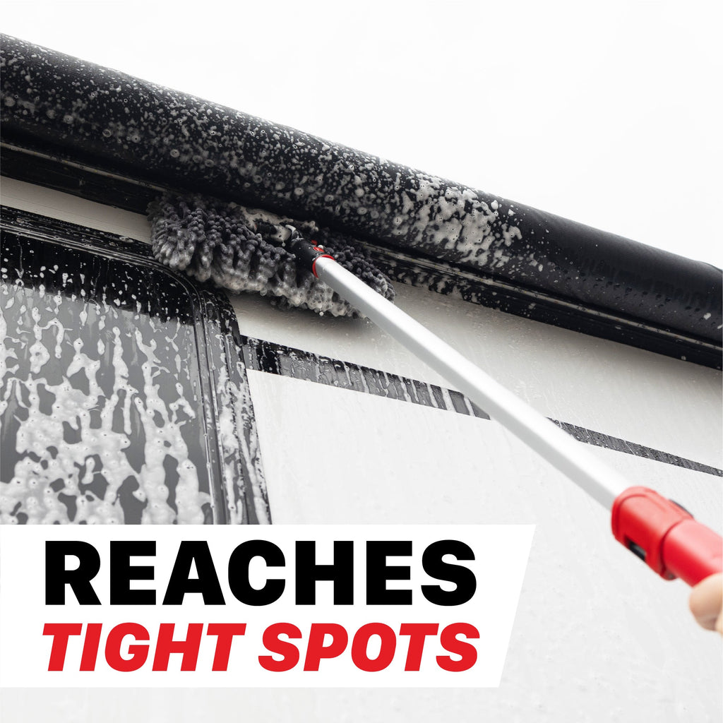 Car Wash Tool | IncrediStick – Extendable Microfiber Wash Mitt