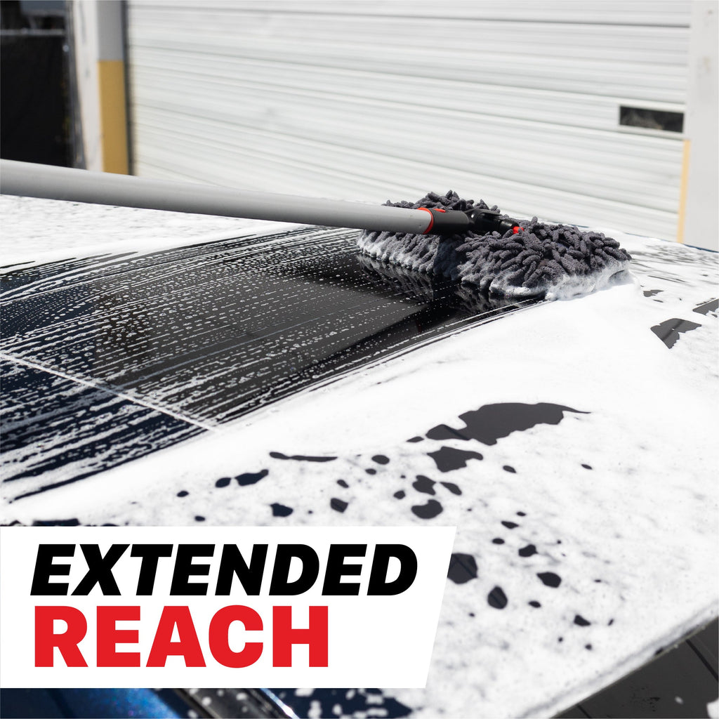 Car Wash Tool | IncrediStick – Extendable Microfiber Wash Mitt