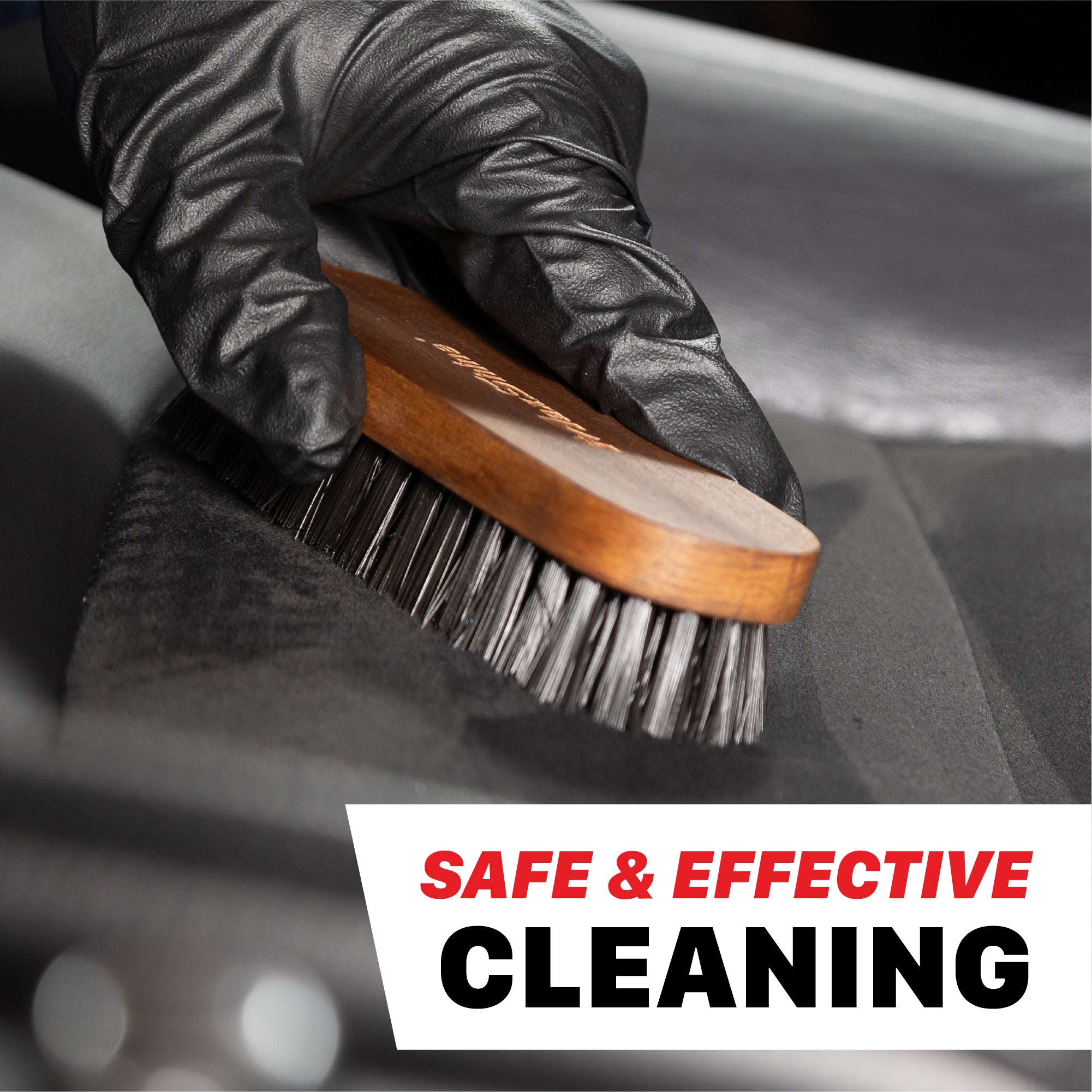 Compact Leather Cleaning Brush