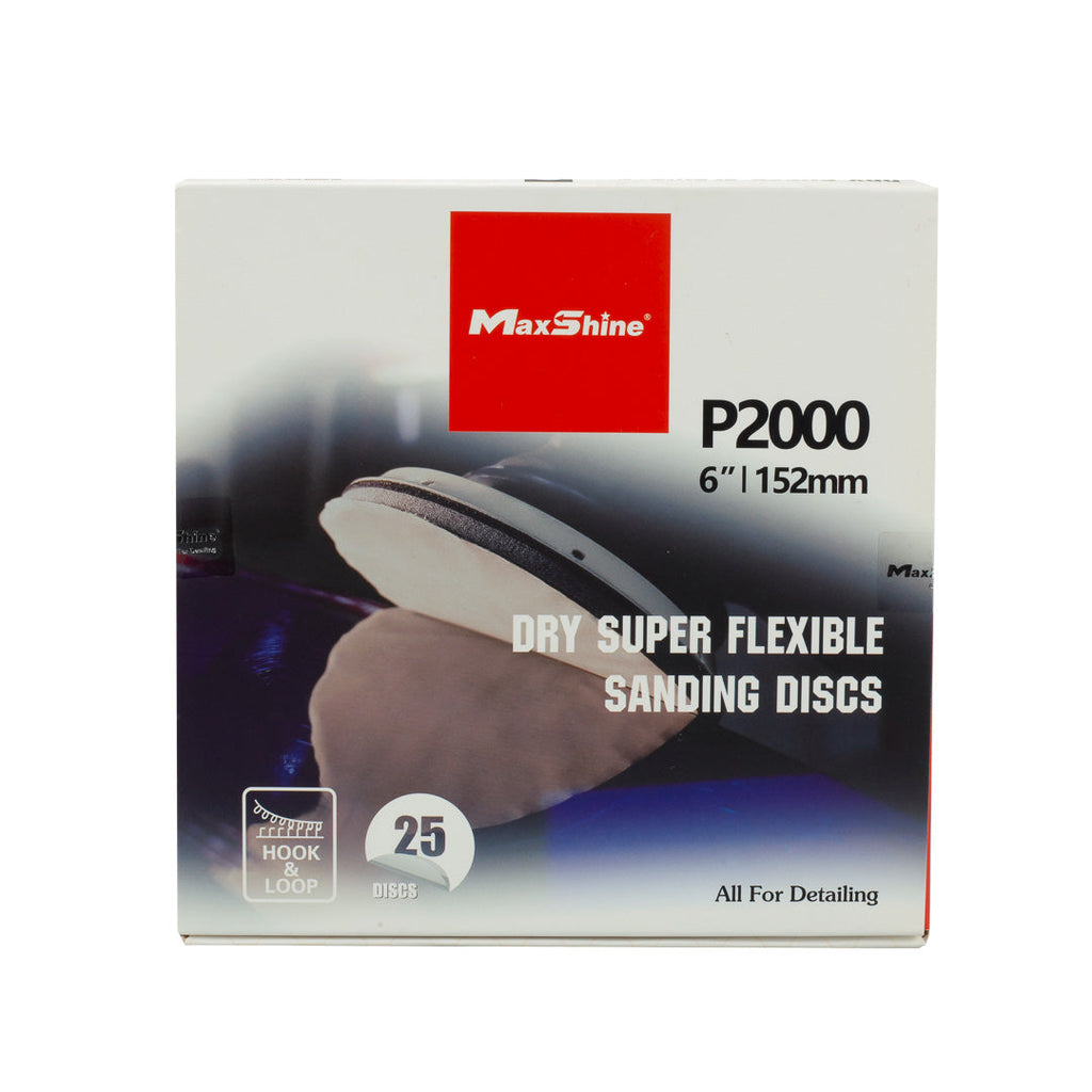 Sanding Paper Discs - 25 Pack