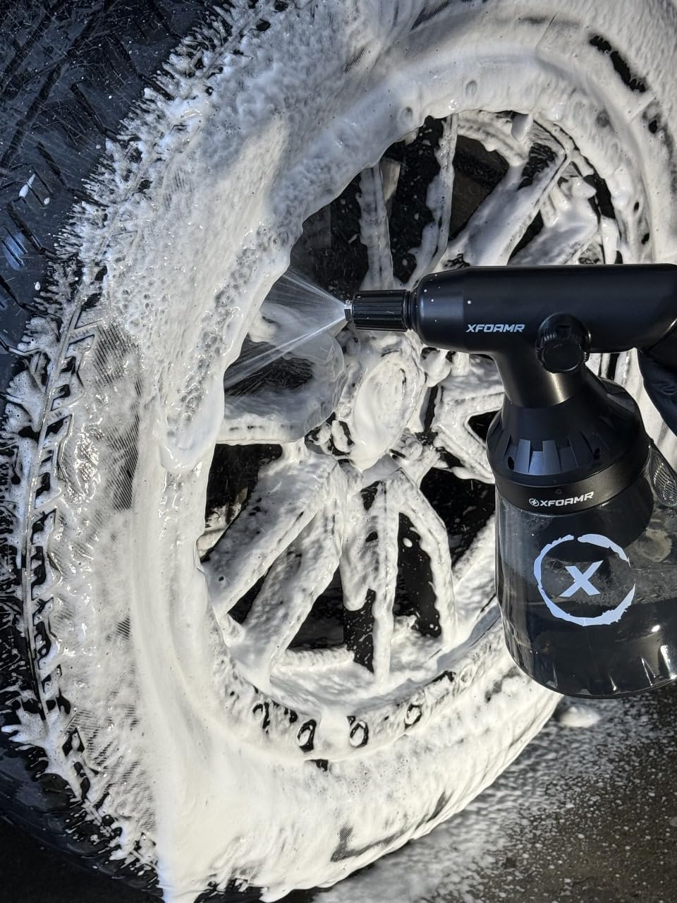 XFOAMR Electric Foam Sprayer 1.5L – Rechargeable Battery Powered Foamer