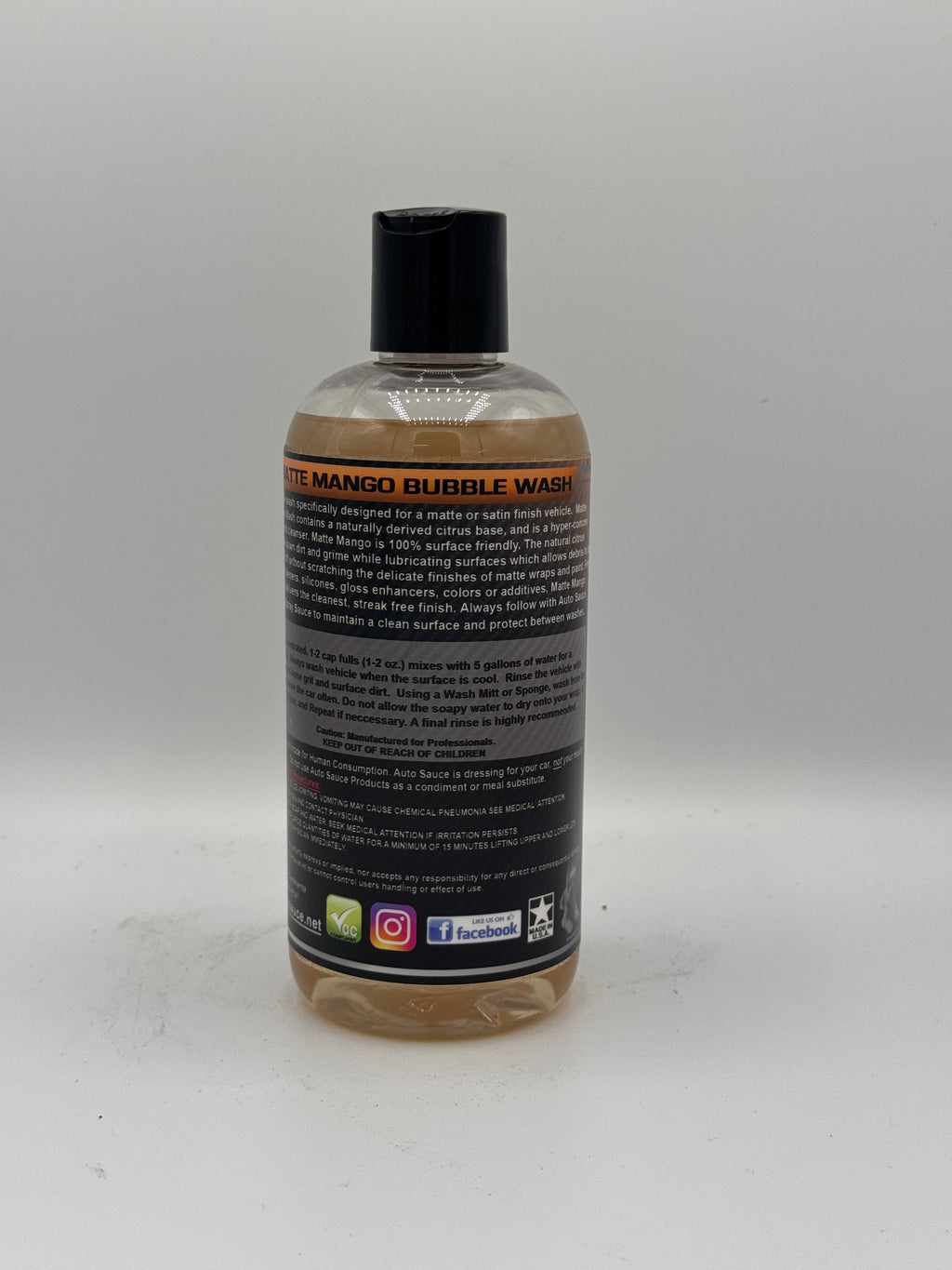 Matte Mango Bubble Wash