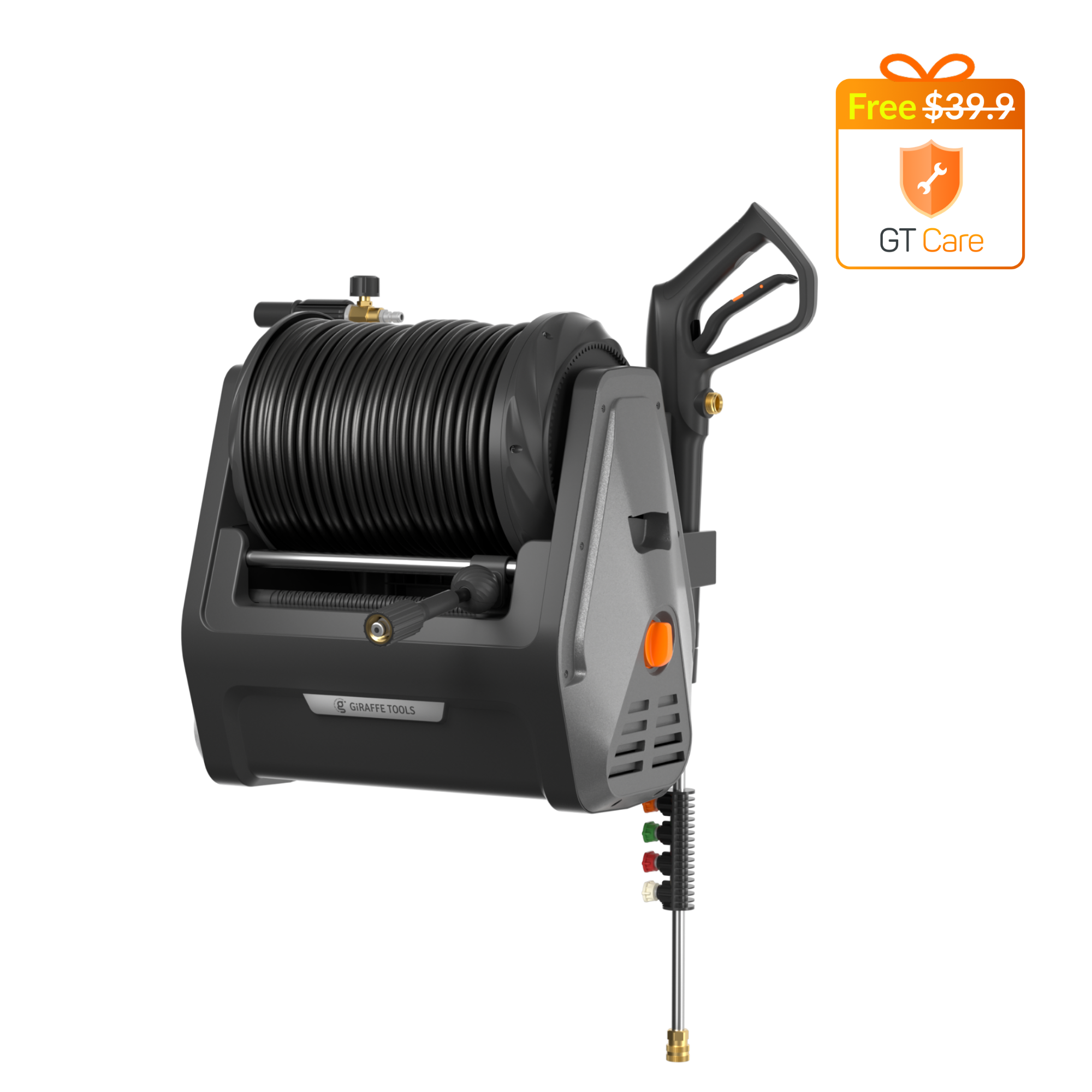 Grandfalls  Retractable Pressure Washer Essential