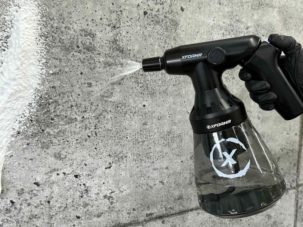 XFOAMR Electric Foam Sprayer 1.5L – Rechargeable Battery Powered Foamer