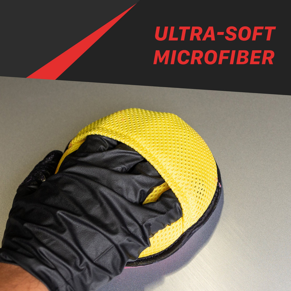 Pocket Grip Thick Microfiber Car Wax Pad