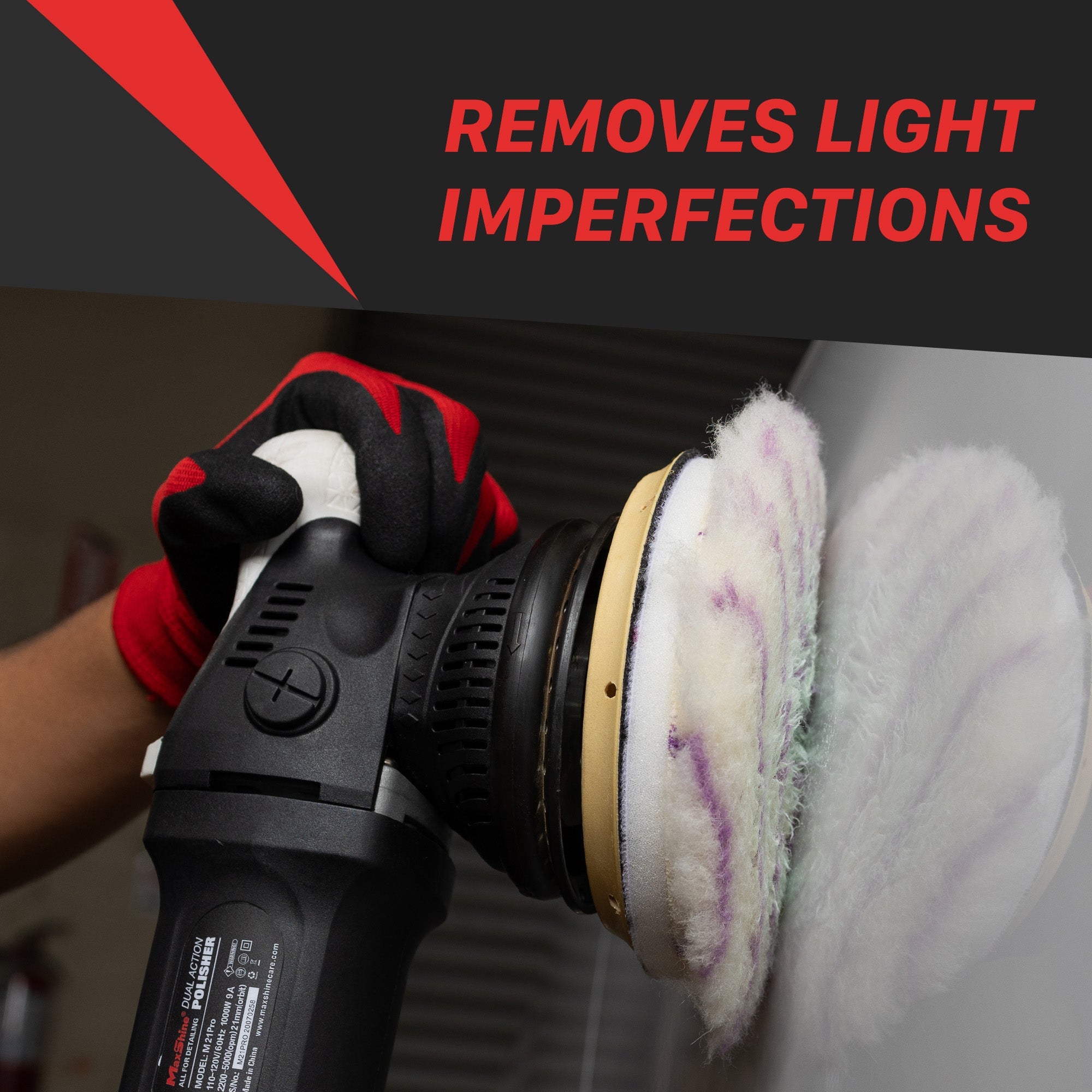 Premium Wool Cut and Polish Pads - 3in, 5in, 6in