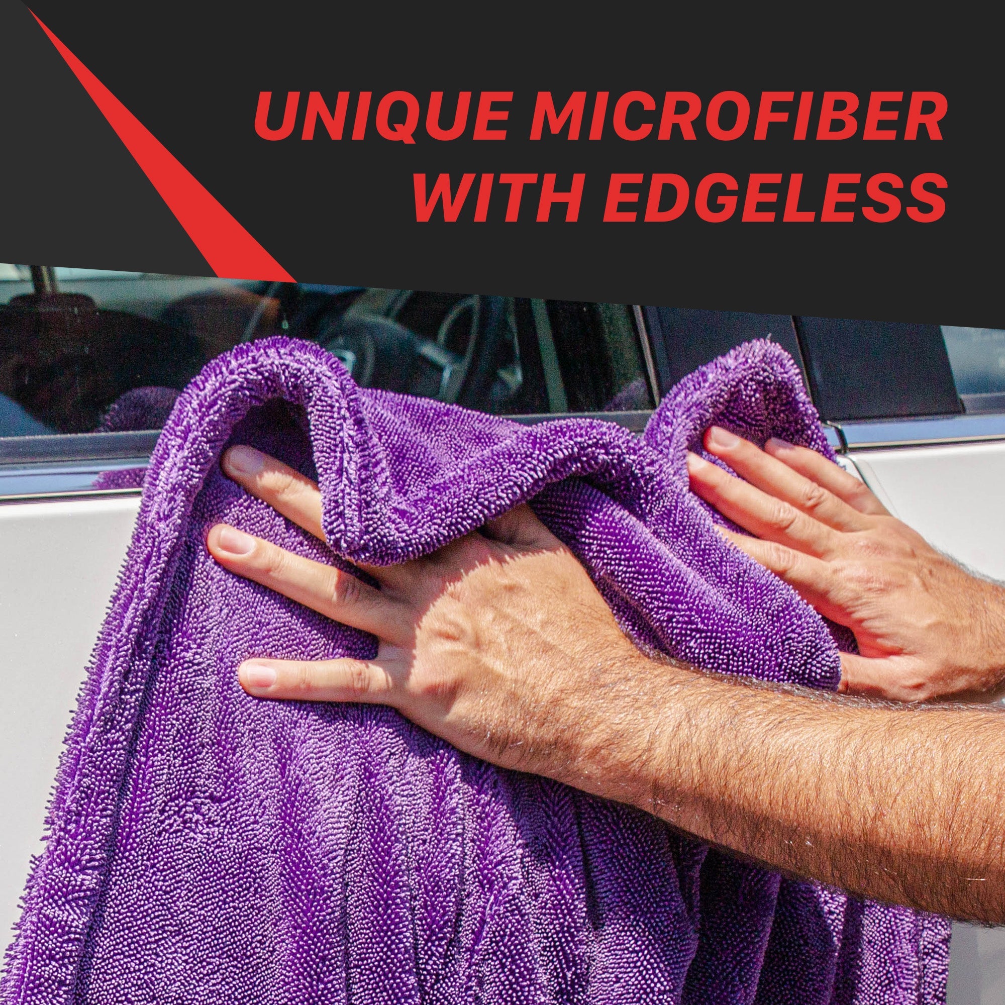 Microfiber Drying Towels | 1200GSM Duo Twisted Loop Microfiber Drying Towel