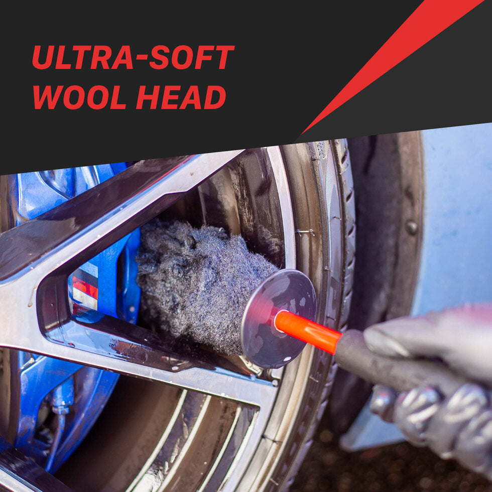 Maxshine Ultimate Wool Wheel Brush [Pack of 3]