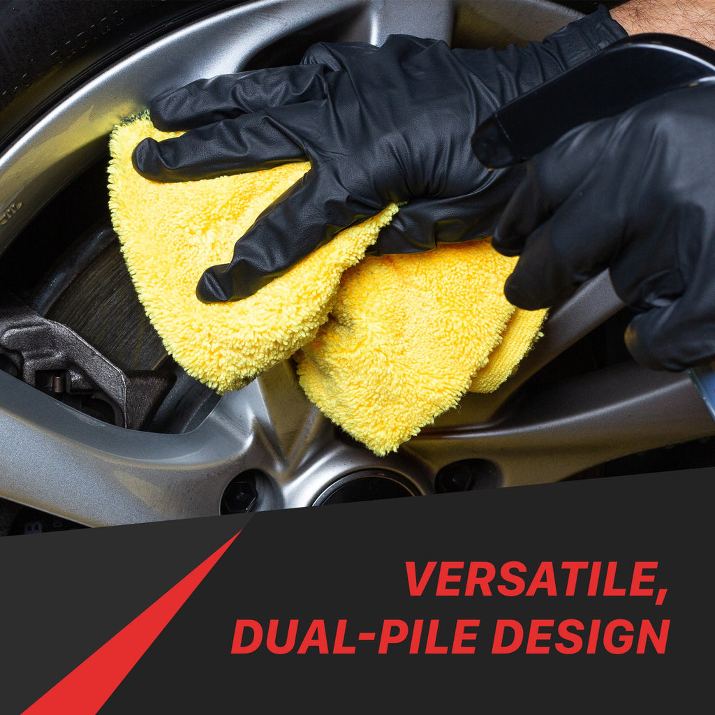 Microfiber Car Cloth | 500GSM Fluffy Wax Removal Microfiber Towel