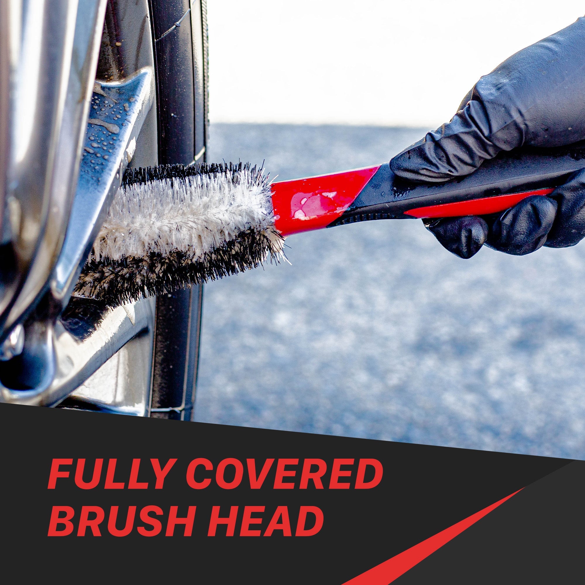 360° Wheel and Car Engine Brush