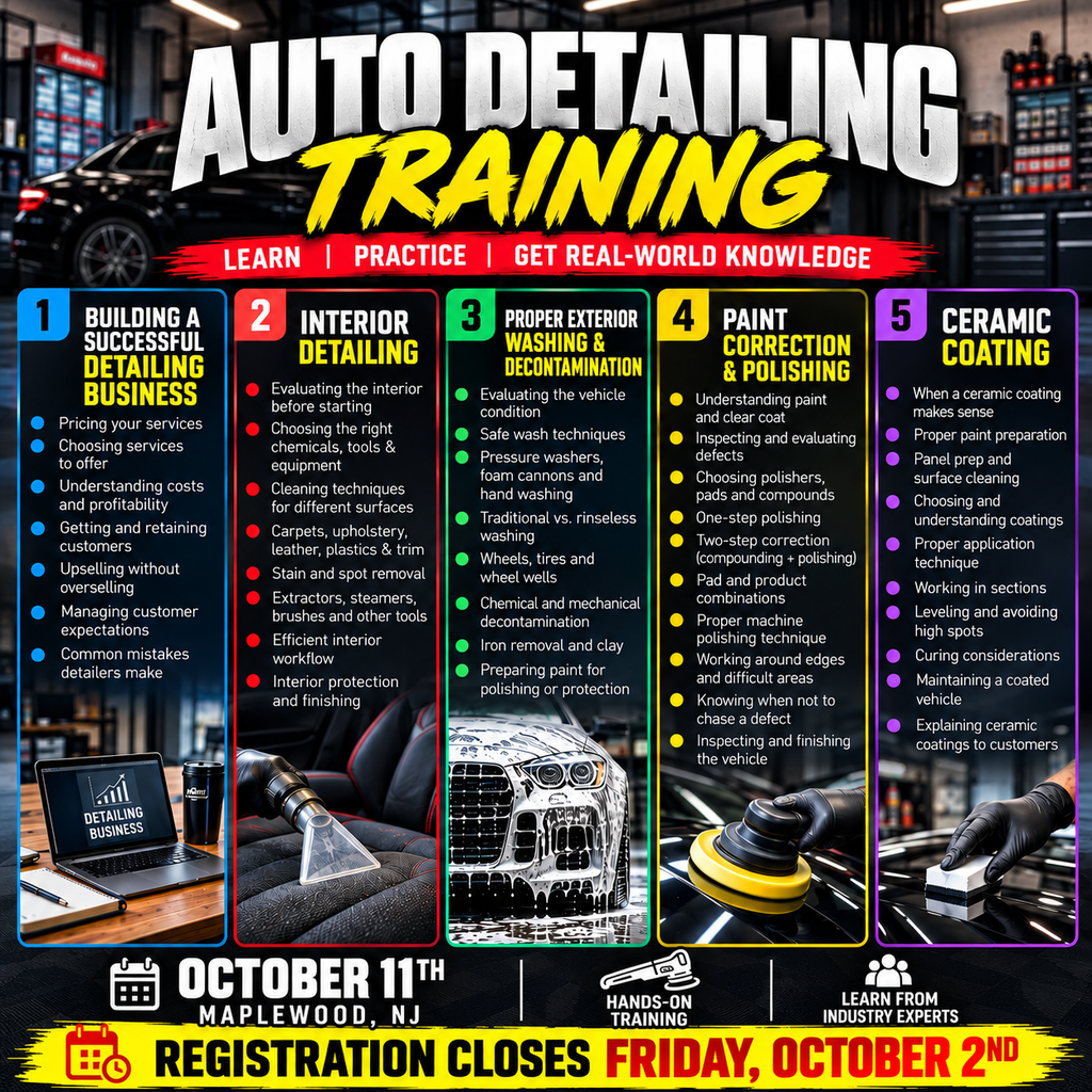 The House of Rags Training Event Hosted By Super Clean Auto Detailing Supply
