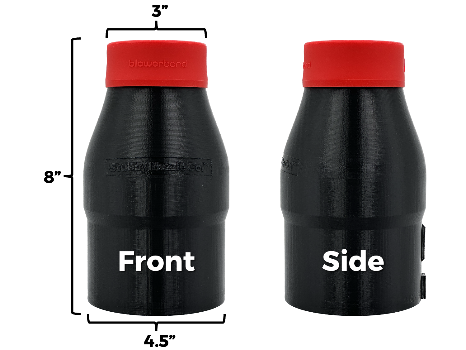 STUBBY® Car Drying Nozzle for Milwaukee M18 FUEL Gen I & II Single Battery Leaf Blowers (2724-20 & 2728-20)