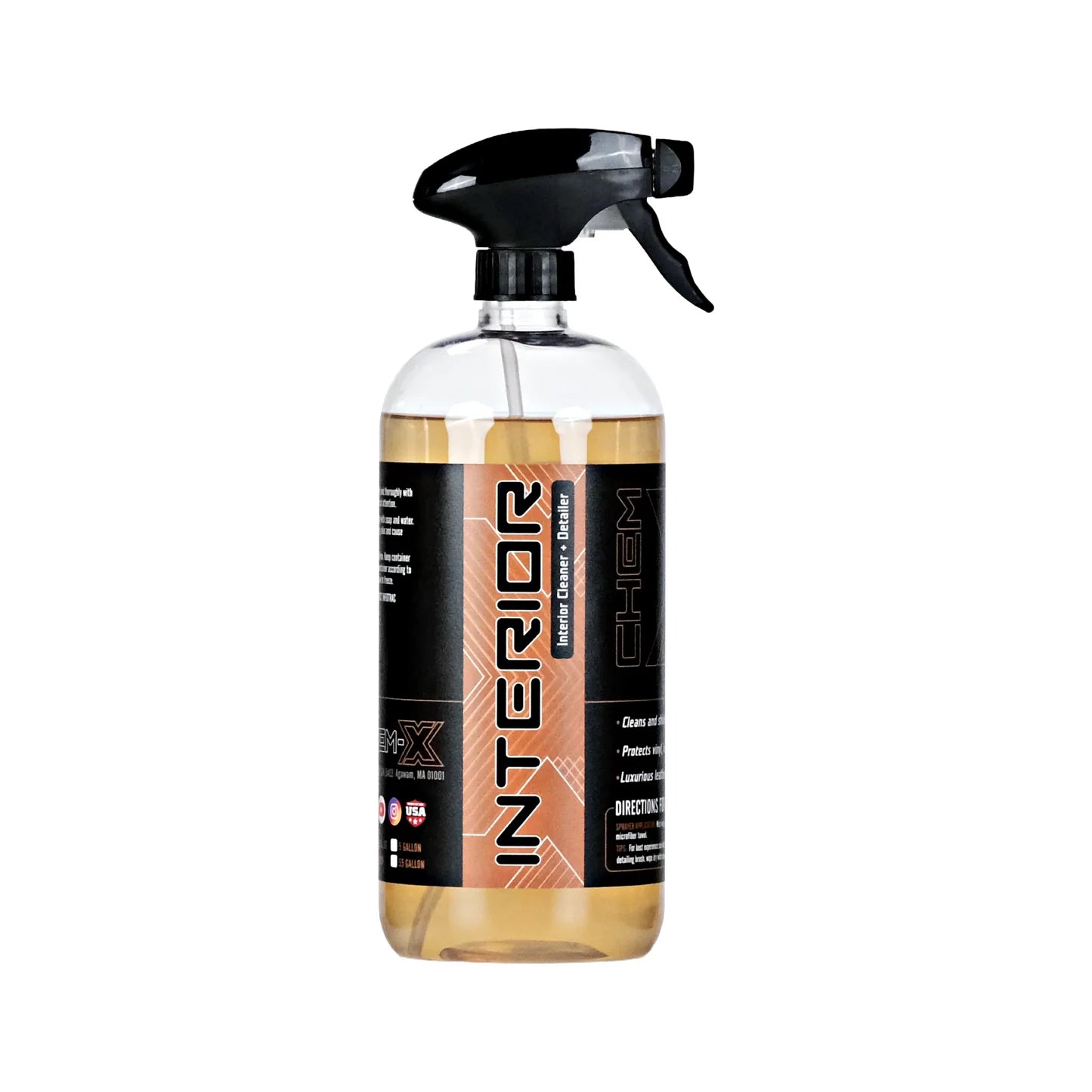 Chem-X INTERIOR: Cleaner + Detailer 32oz Leather