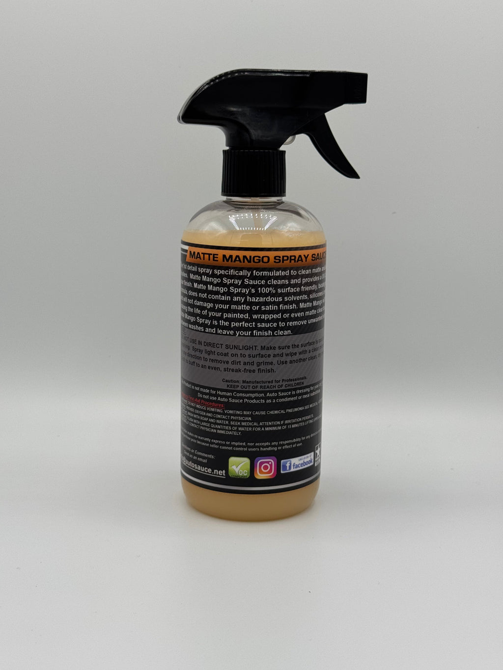 Matte Mango Spray Sauce