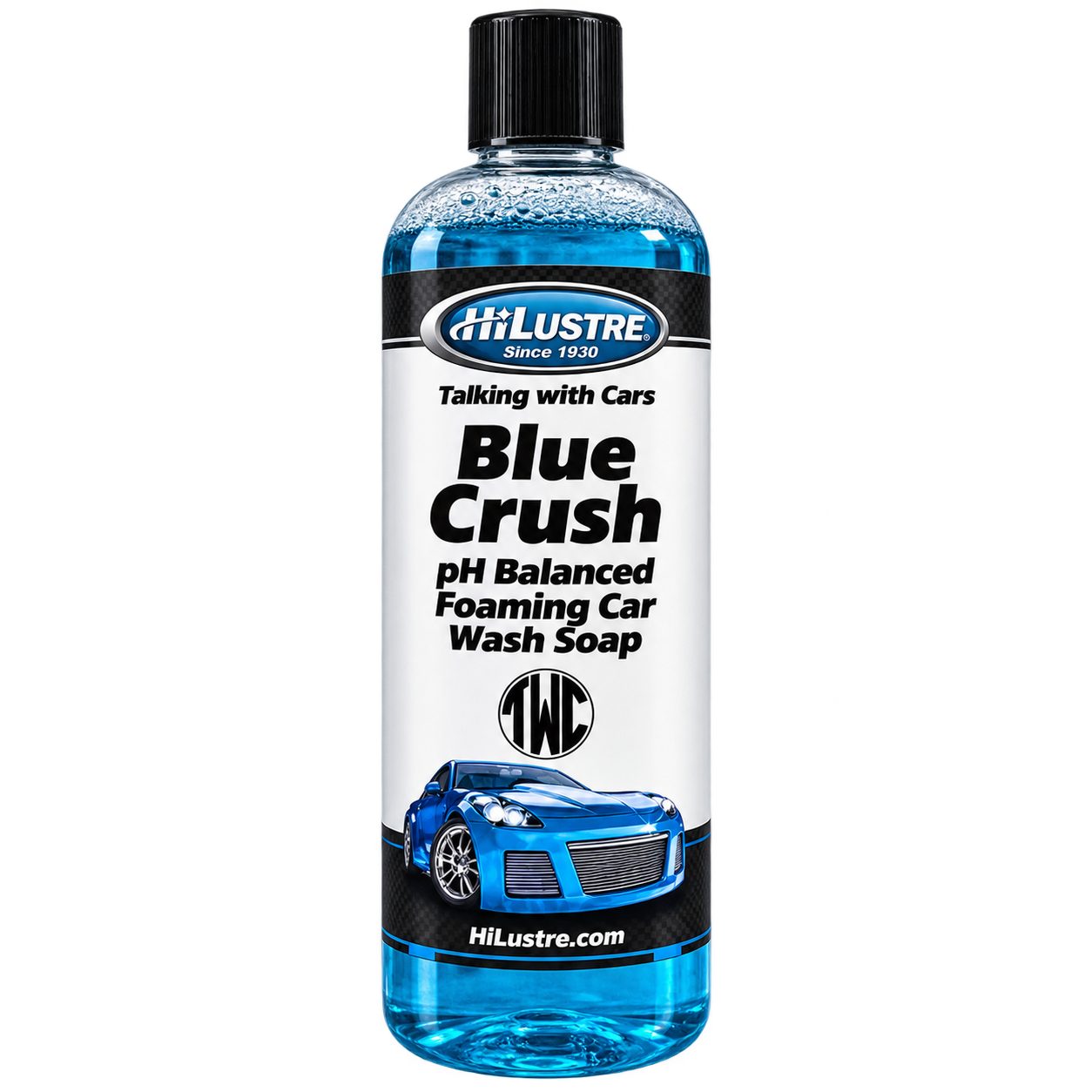 HiLUSTRE Blue Crush pH Balanced Car Soap (Limited Edition) 16oz