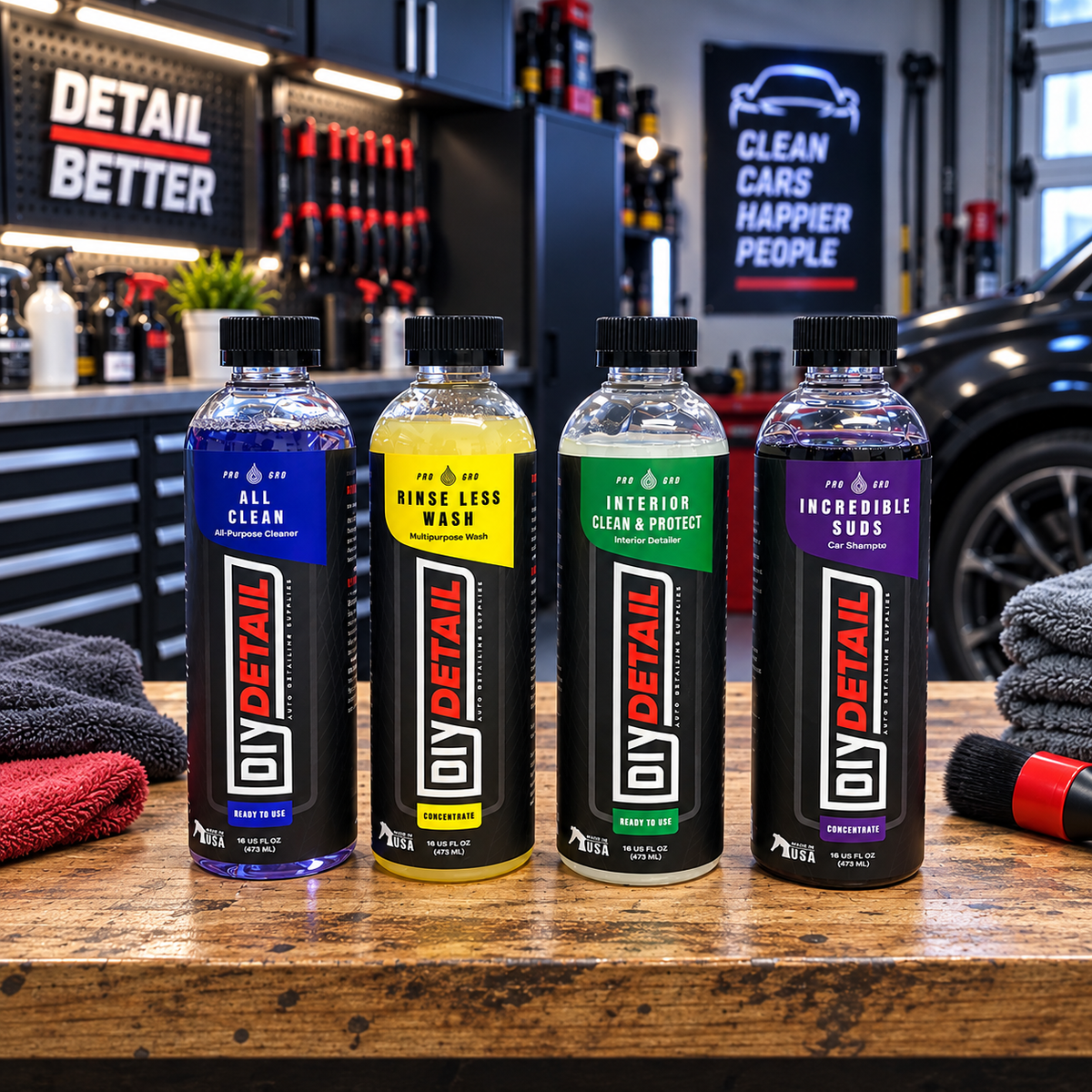 DIY Detail Fan Favorite Bundle 16oz Bottles
