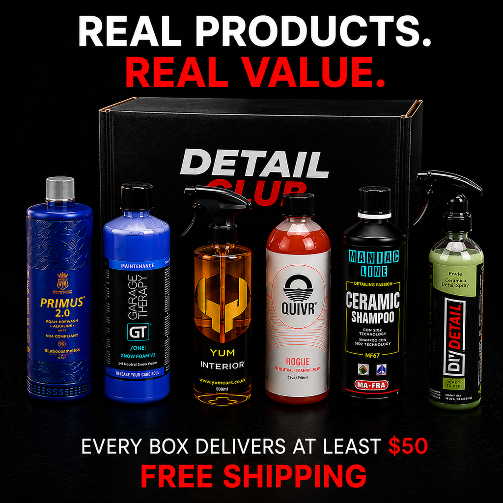 Super Clean Detail Club – Monthly Auto Detailing Subscription Box