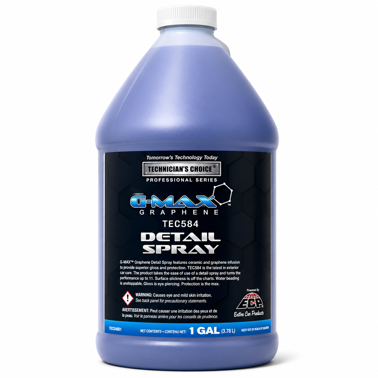 Technicians Choice TEC584 Graphene Detail Spray Gallon