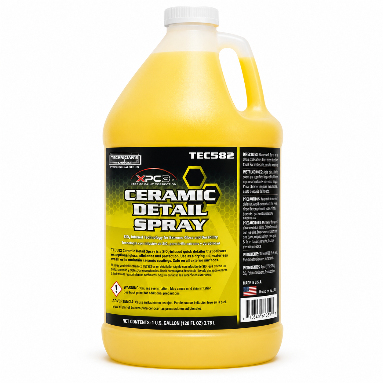 Technicians Choice TEC582 Ceramic Detail Spray Gallon