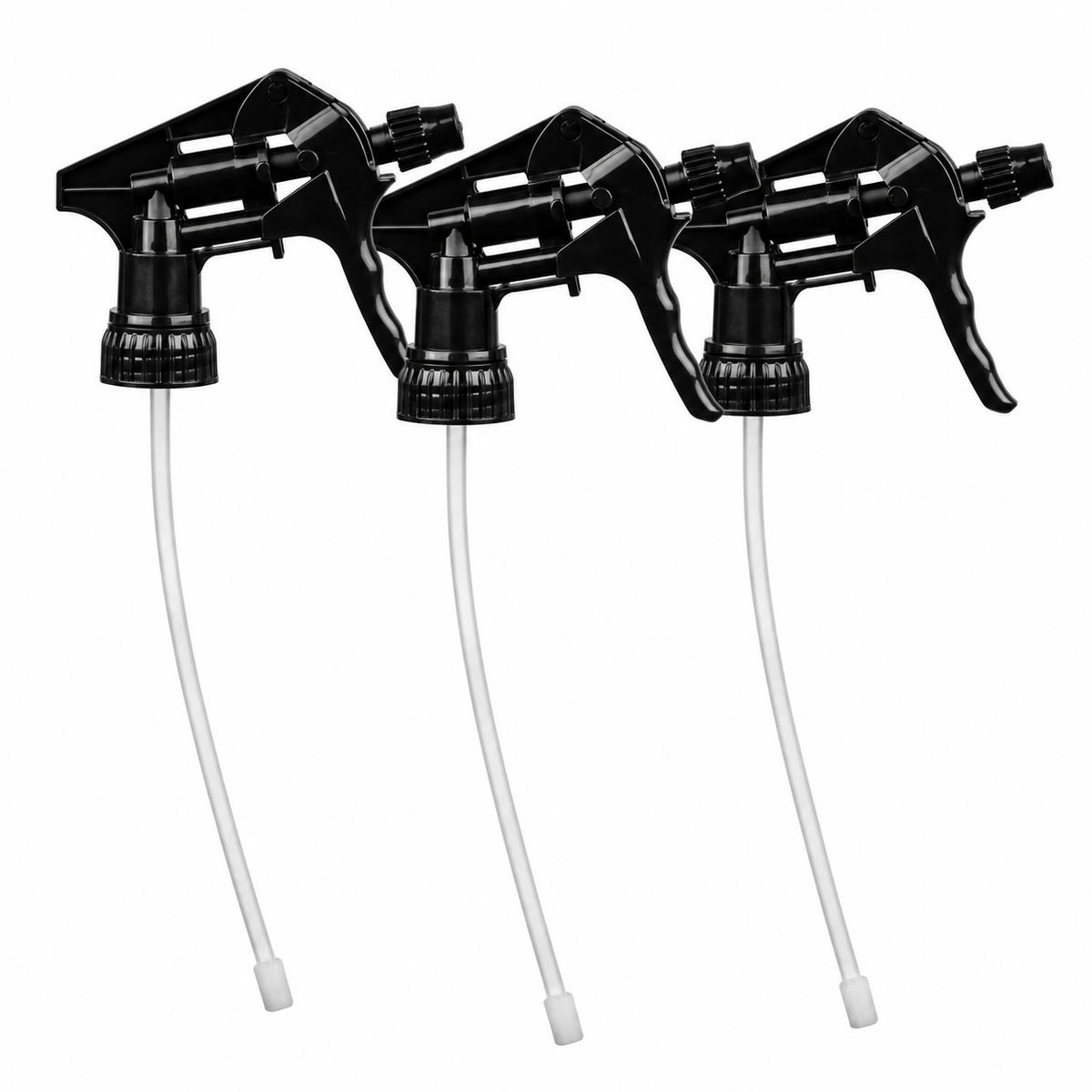 Trigger Sprayer, Heavy-Duty – Black 3 Pack