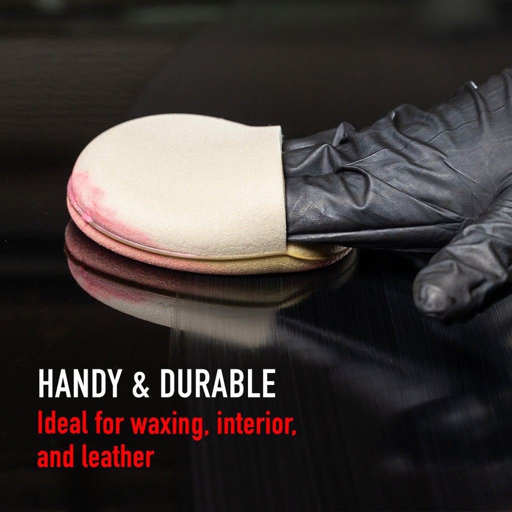 Finger Hold Foam Wax Applicator - 2 Pack