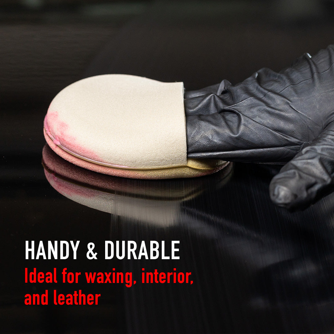 Finger Hold Foam Wax Applicator - 2 Pack