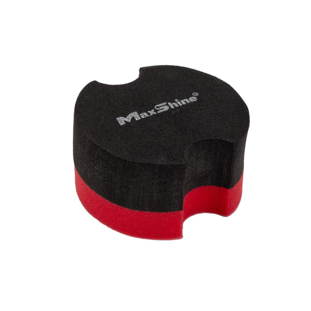 Rubber Backed Car Wax Foam Applicator Pad - 4 Pack