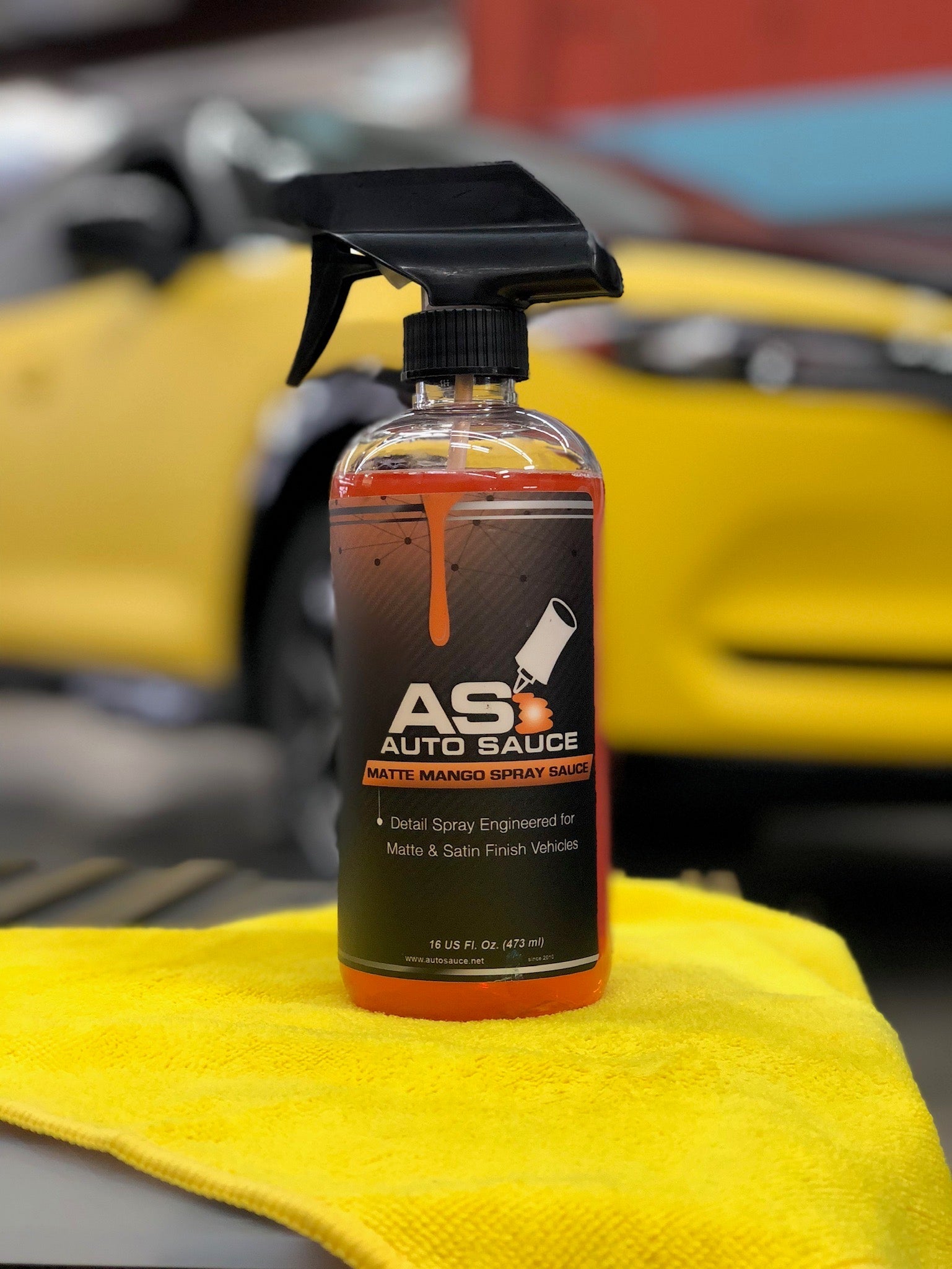 Matte Mango Spray Sauce