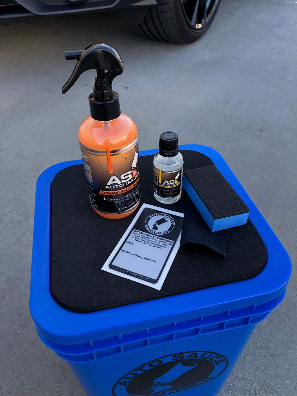 Ceramic Paint Sauce Kit