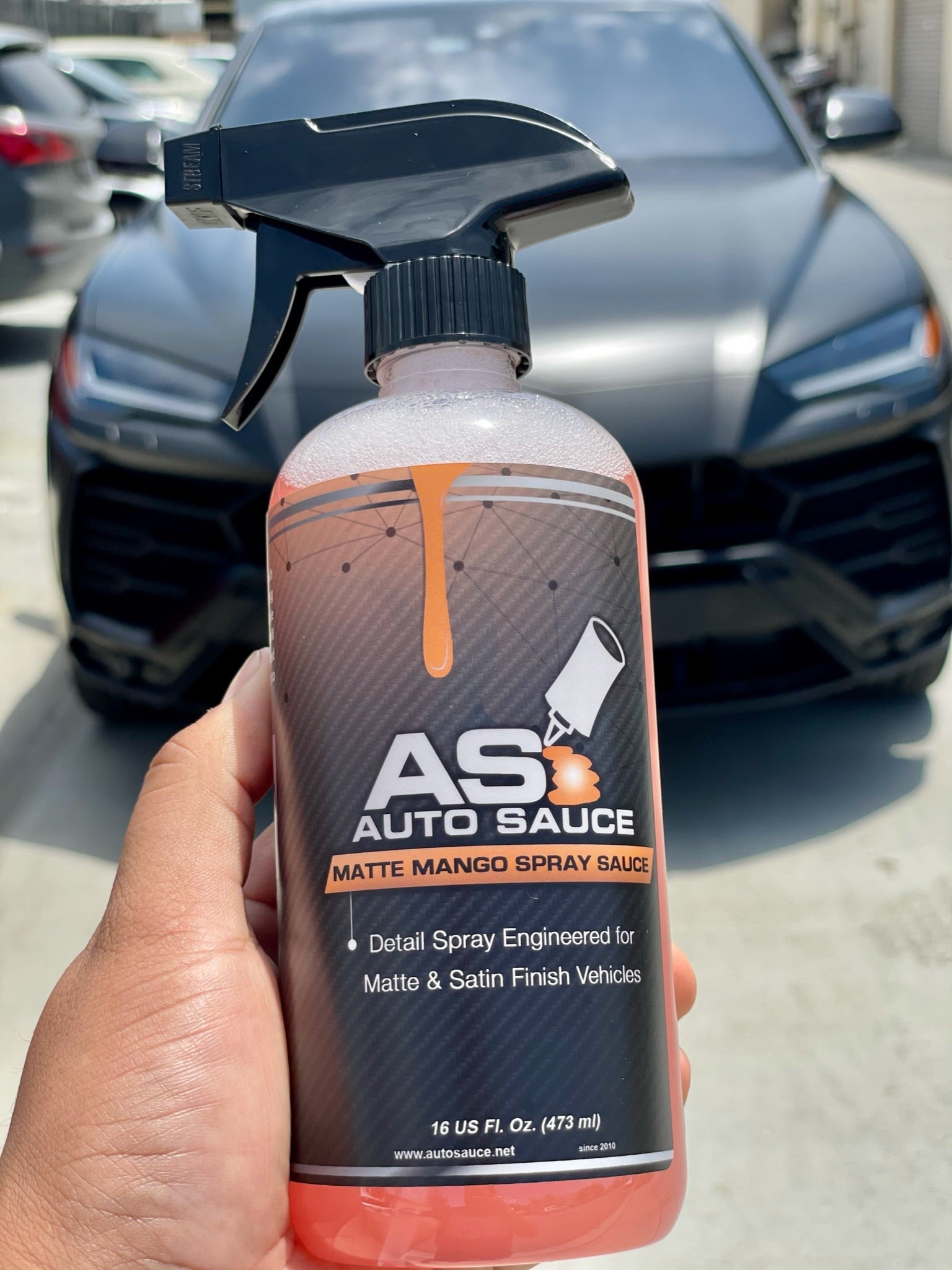 Matte Mango Spray Sauce