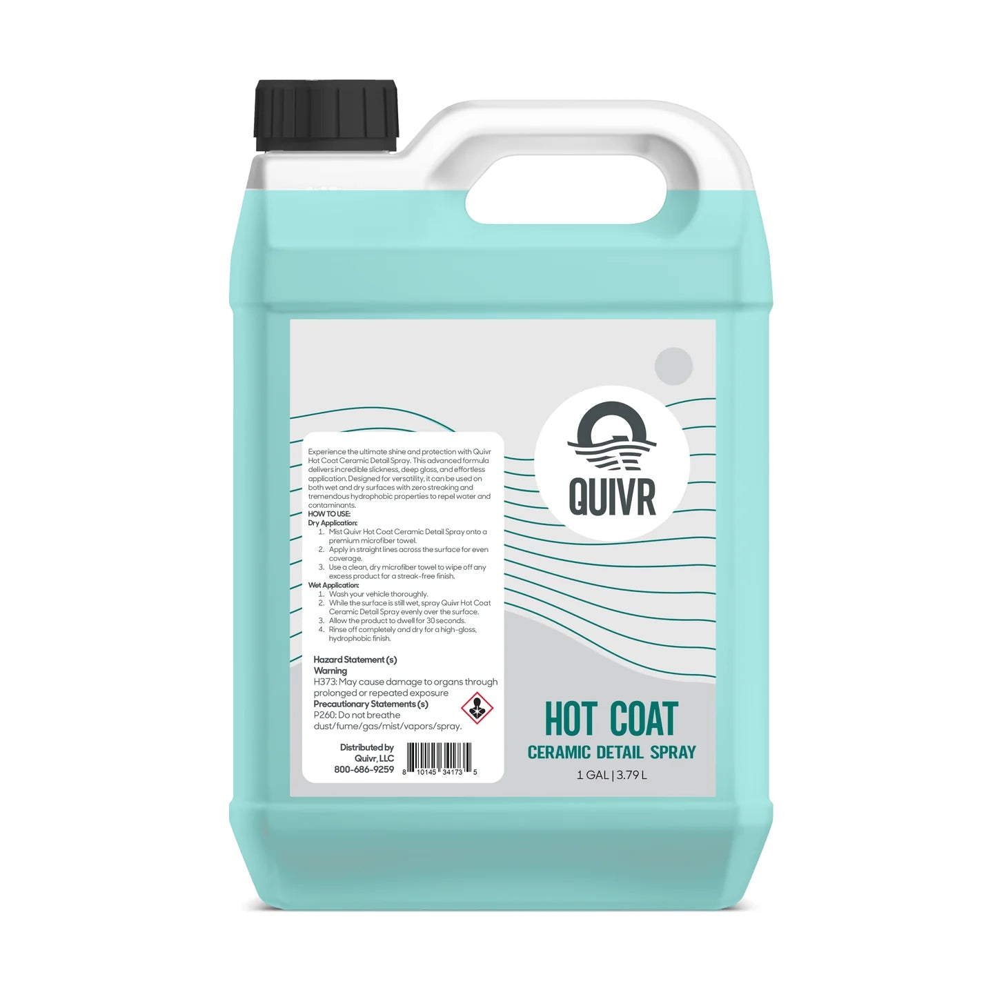 QUIVR Hot Coat Ceramic Detailer 1 Gallon