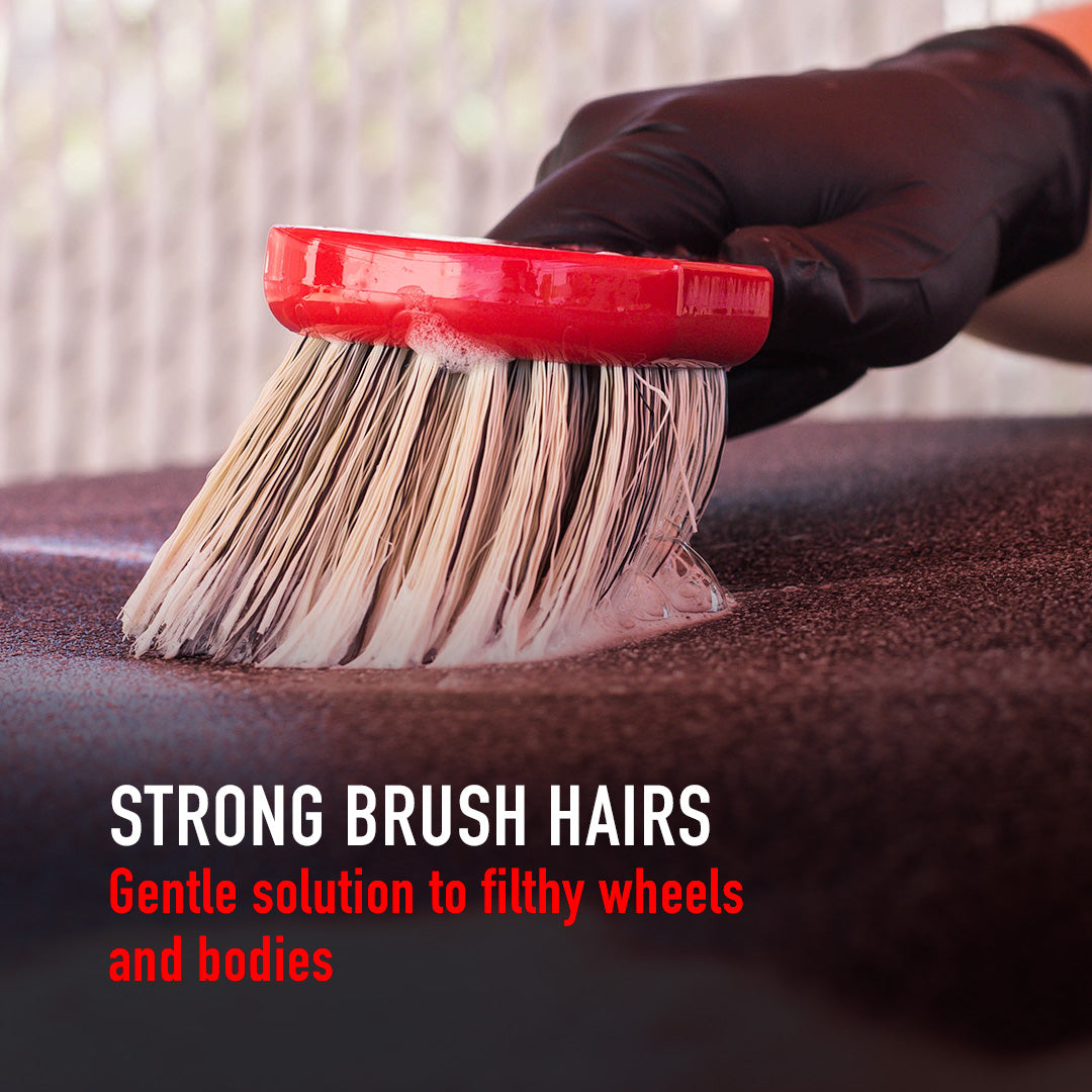 Brush for Car | Medium-Duty Wheel & Body Brush