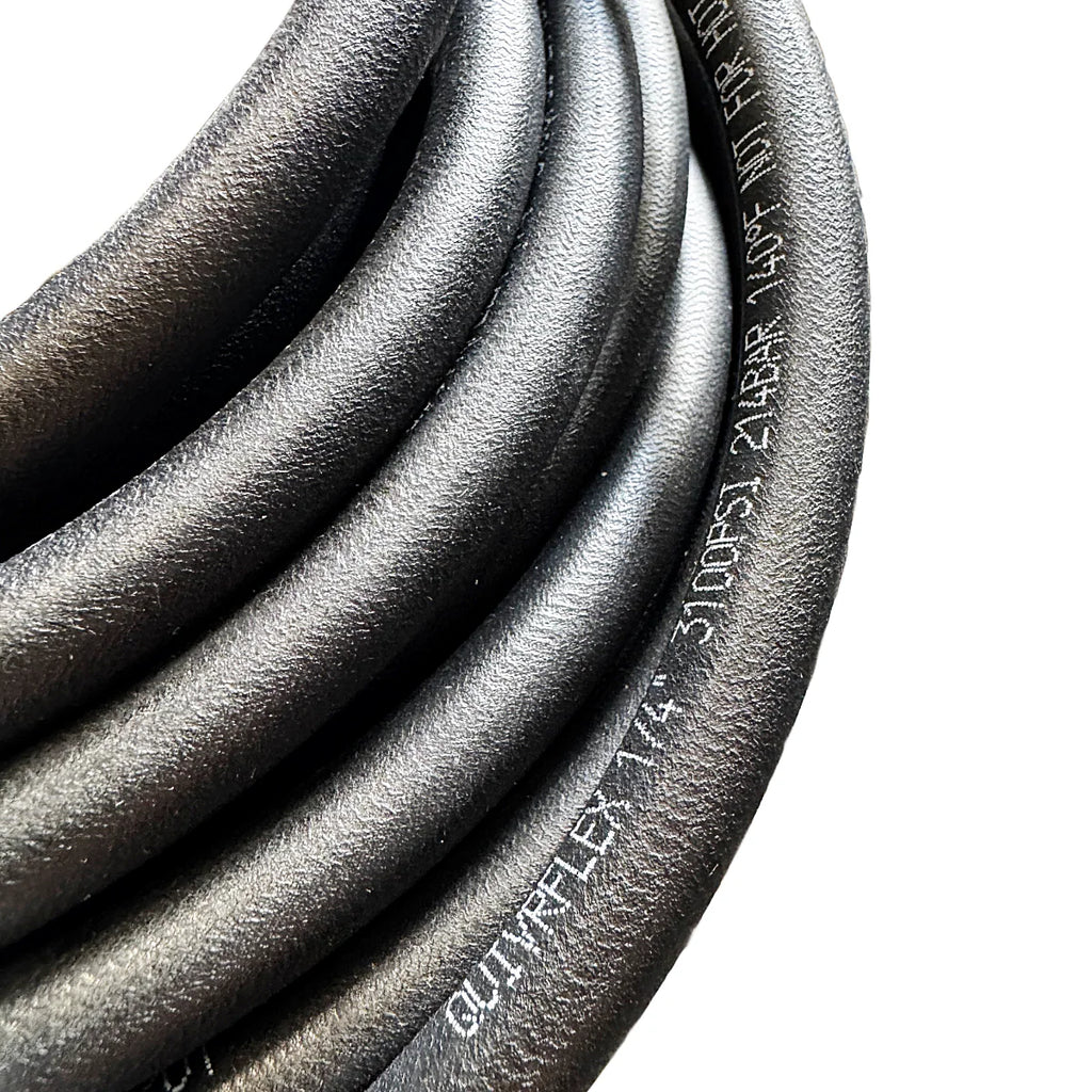 QUIVR FLEX Pressure Wash Hose 50ft (1/4in Black)