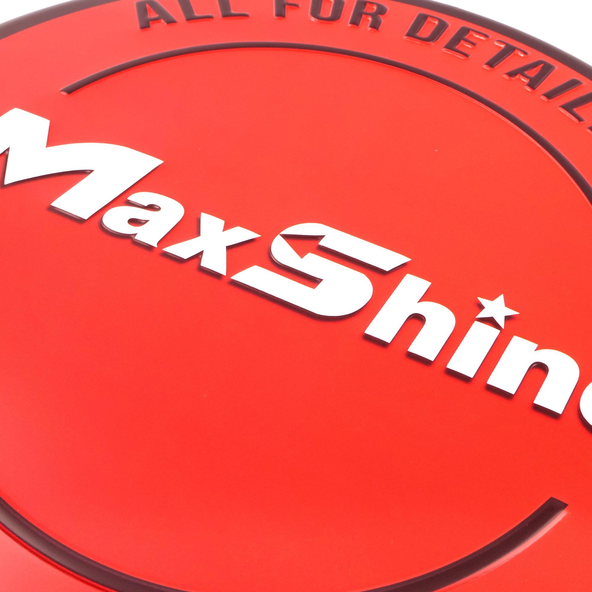 MaxShine Garage Logo and Sign