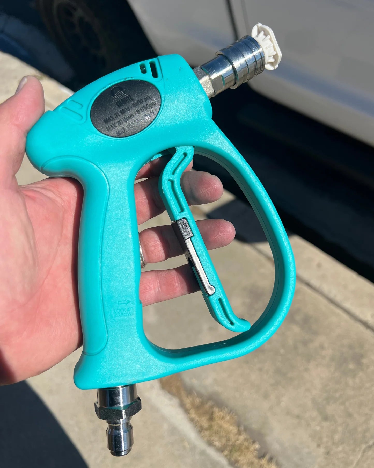 Quivr Pressure Washer Short Gun
