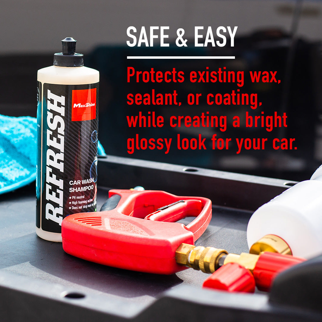 Refresh Car Wash Shampoo - 16oz, 1gal