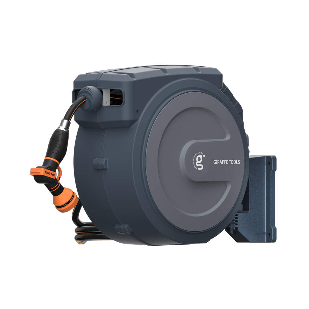 Retractable Garden Hose Reel 62ft-155ft