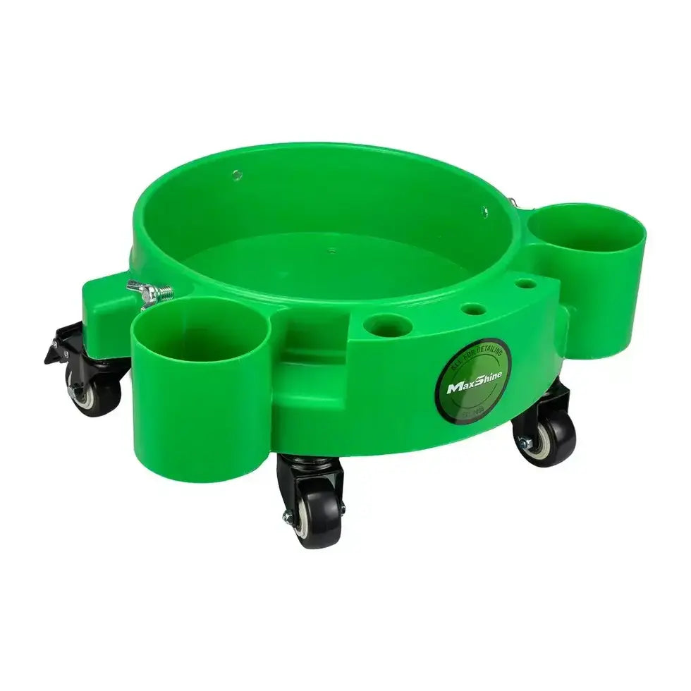 Maxshine Rolling Bucket Dolly [Green]
