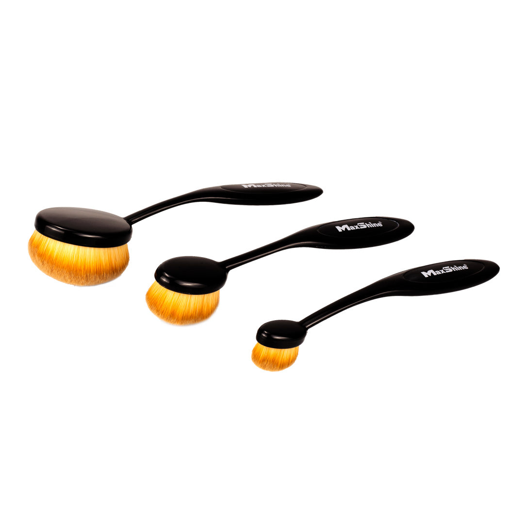 Ultra Soft Rounded Car Detailing Brush Set