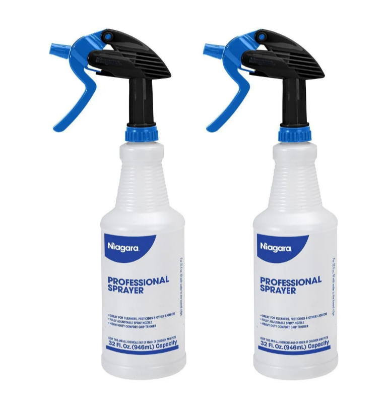 32 oz. Professional Spray Bottles, 2-Pack