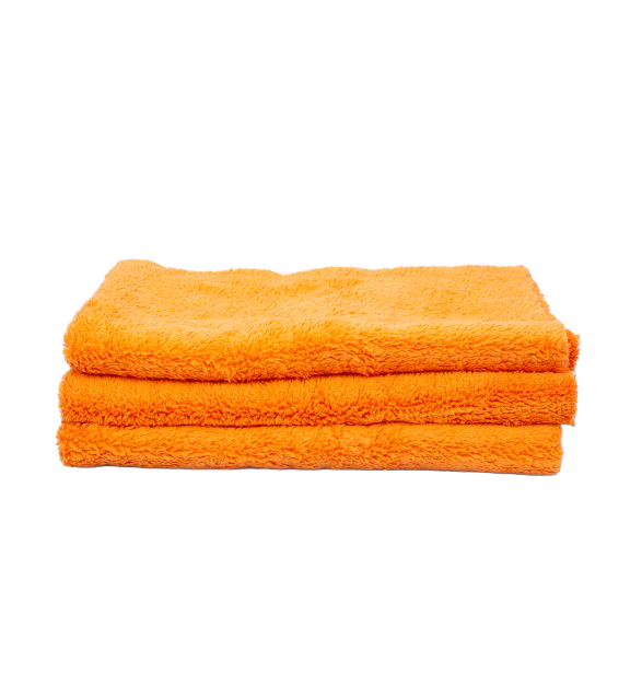 Microfiber Cleaning | 500GSM Plush Microfiber Buffing Towel 3 Pack