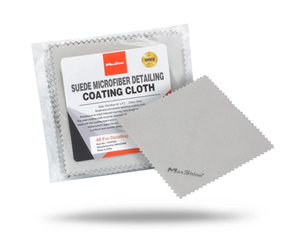 Maxshine Suede Microfiber Towel for Ceramic Coating - 10 Pack